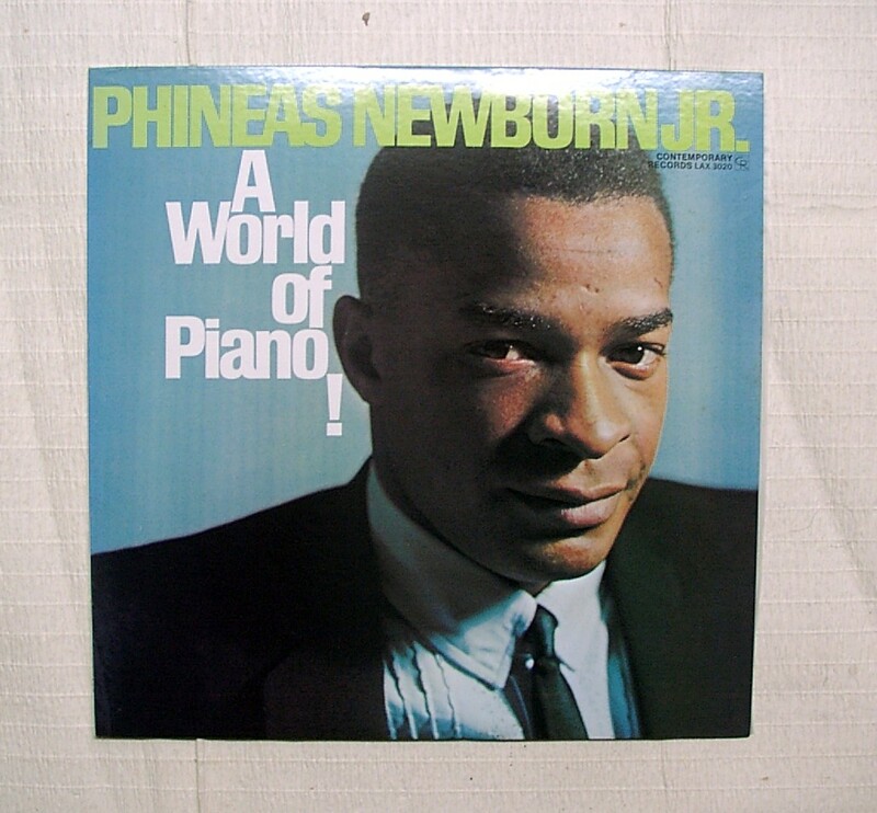 ♪海★フィニアス・ニューボーン・ジュニア【ア・ワールド・オブ・ピアノ】Phineas Newborn Jr・LP・レコード
