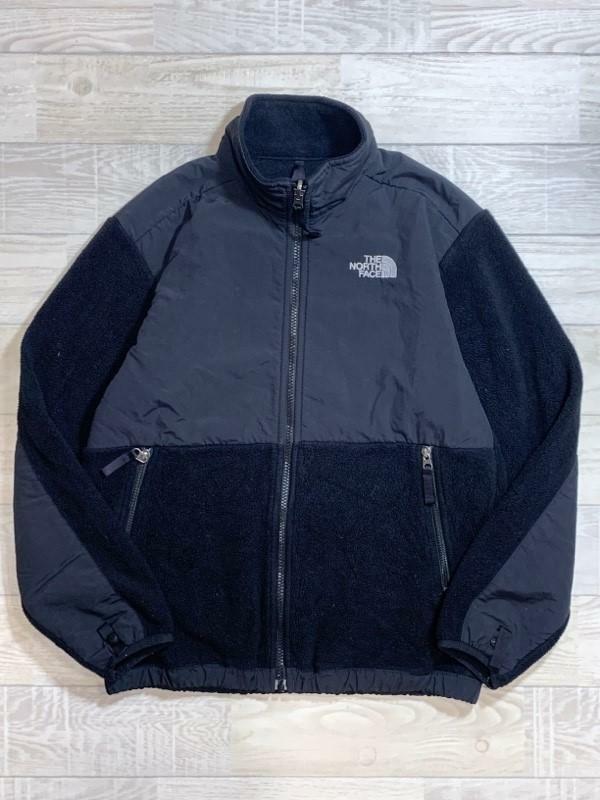 THE NORTH FACE/ザ ノースフェイス/BOYS DENALI JACKET/ボーイズ デナリジャケット/ブラック/ナイロン切り替えフリースジャケット