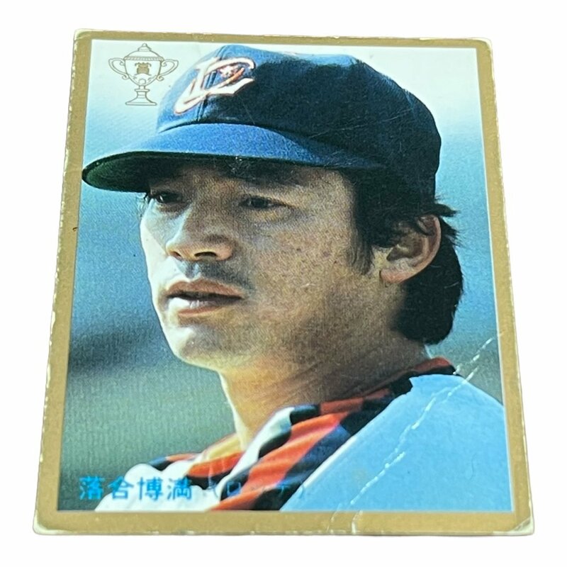 L25104RF 【中古品】カルビー 野球カード 落合 博満 1985年 No.446 金枠