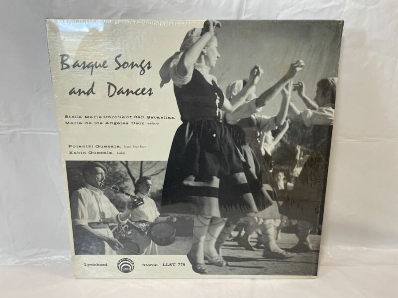 ★X367★ LP レコード BASQUE SONGS AND DANCES バスク 民族音楽 US盤