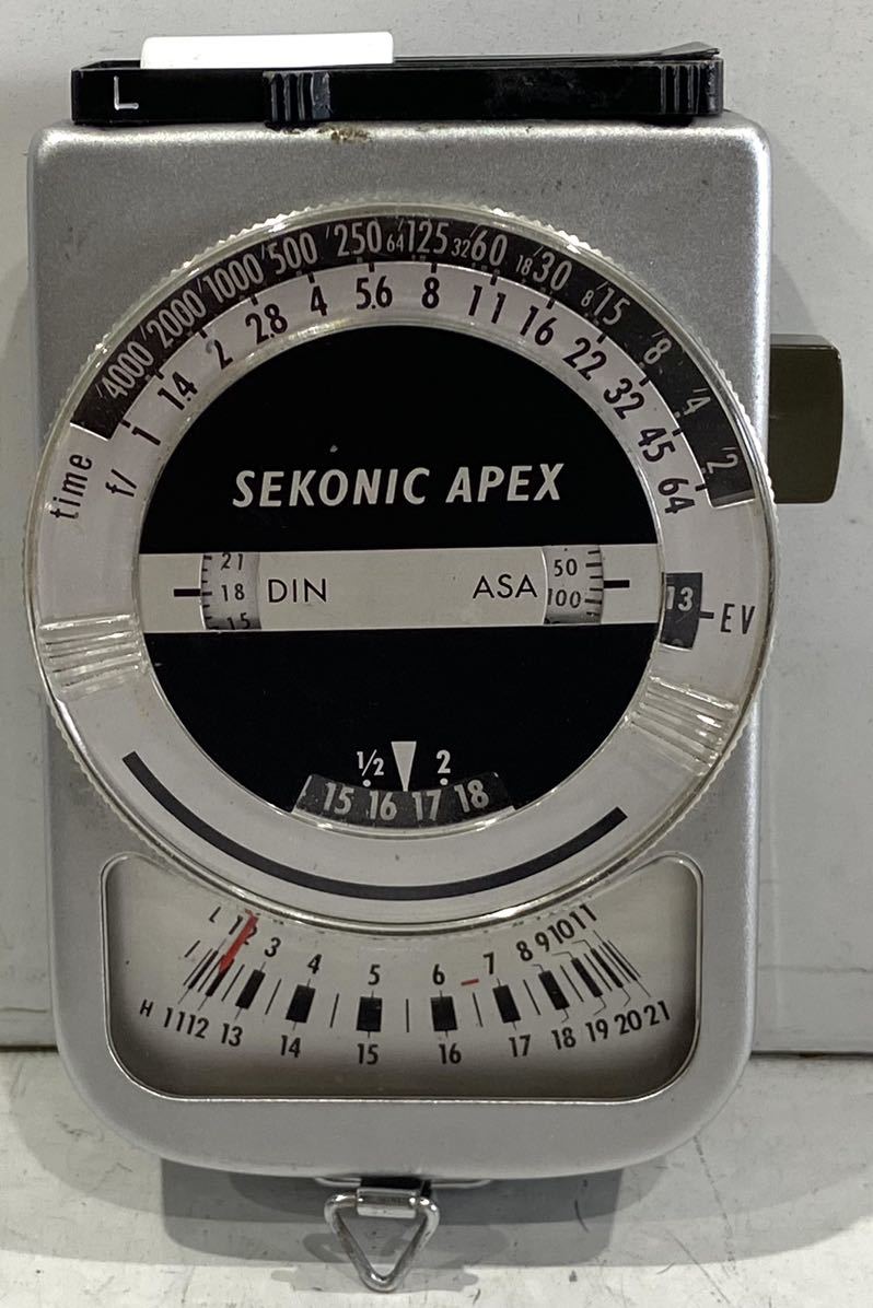 220817A☆ SEKONIC APEX 露出計 ケース付 ♪配送方法＝おてがる配送宅急便(EAZY)♪