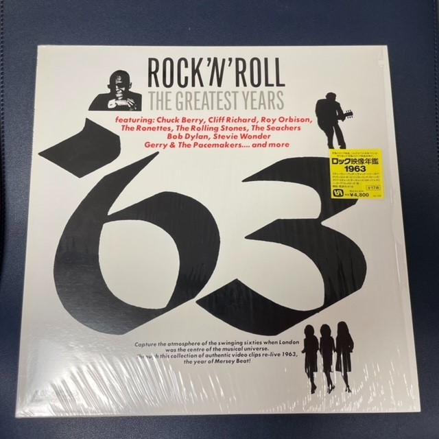 レーザーディスク　ロック映像年鑑1963 Rock 'n' Roll The Greatest Years '63 ストーンズ ロネッツ チャック・ベリー ボブ・ディラン