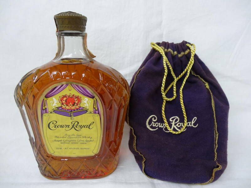 未開栓 Crown Royal クラウンロイヤル 1978 750ml 巾着付 即決