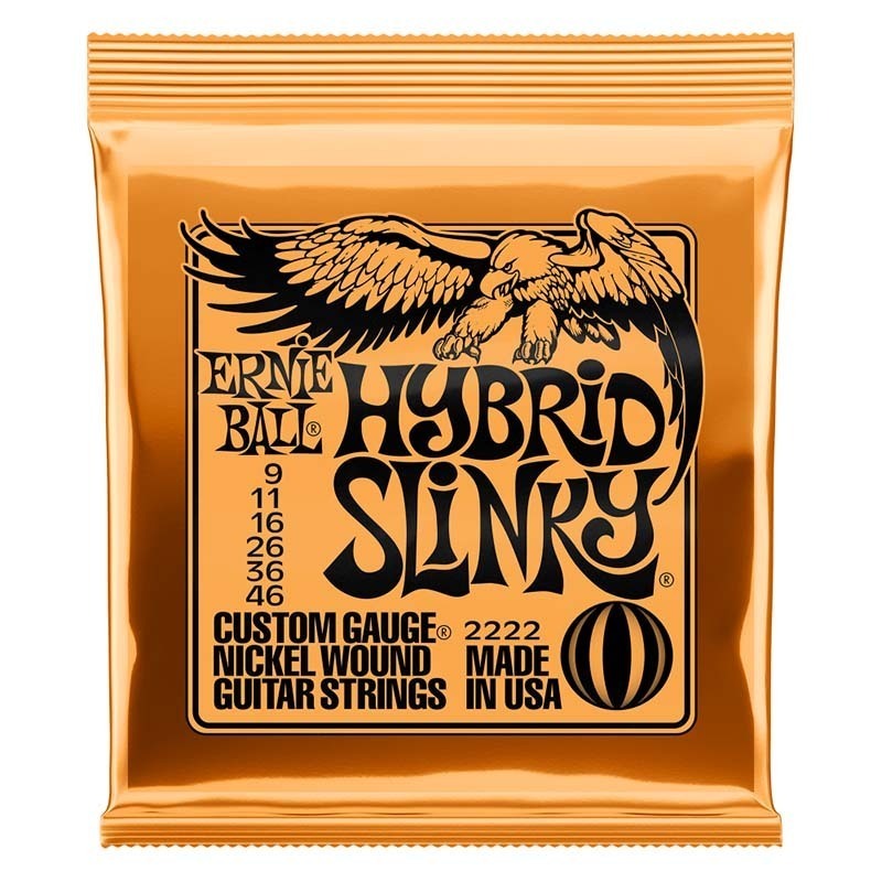 ERNIE BALL 2222 HYBRID SLINKY エレキギター弦〈アーニーボール〉