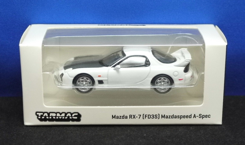 1/64 ターマックワークス Mazda マツダ RX-7 (FD3S) Mazdaspeed A-Spec ホワイト
