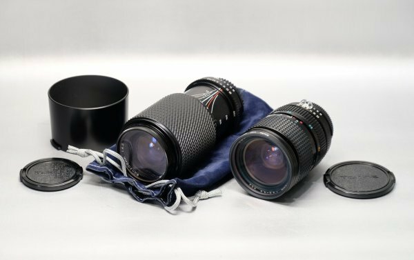 実写確認済み*実用品【ニコンF用】Tokina80-200mmF4.5*RMC Tokina28-70mmF3.5-4.5*ジャンク品