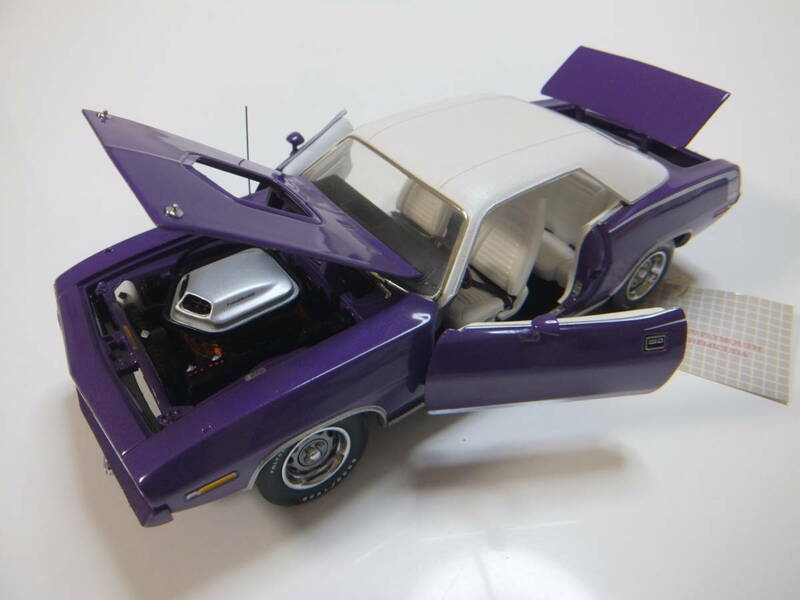 ★☆★　レア！！　１９７０ｙ　HEMI　CUDA　ヘミクーダ　１/２４ フランクリンミント　 ★☆★