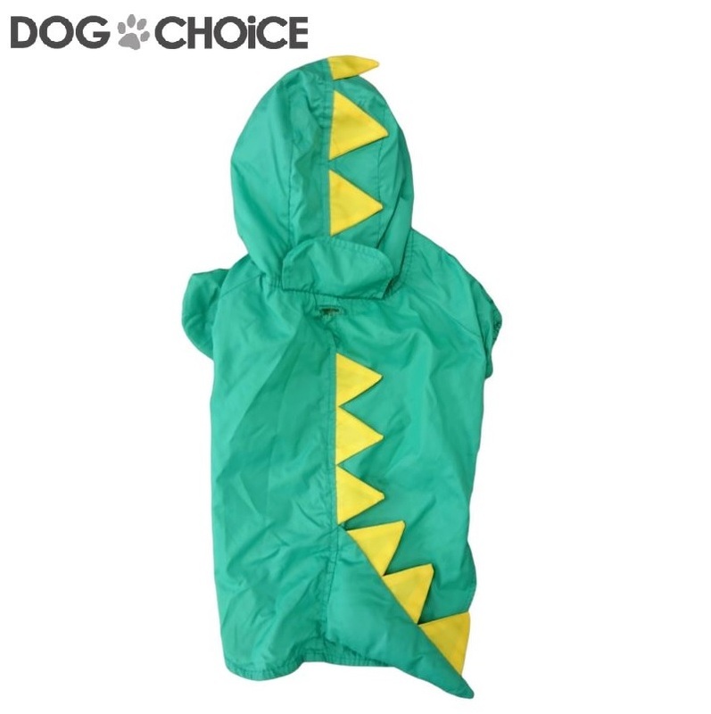 DOG CHOICE　ペット用　レインコート　怪獣　恐竜　ゴジラ