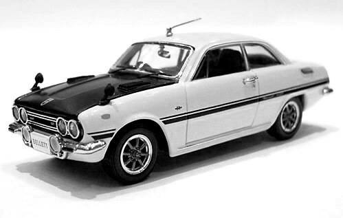 ■即決エブロ 1/43【いすゞ ベレット 1600 GTR 1969 (ホワイト) 「Oldies」 43306