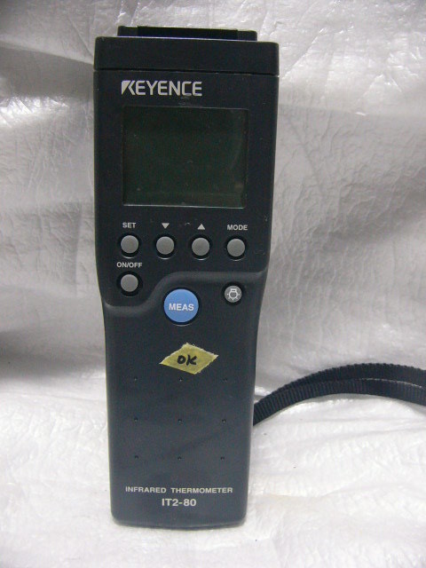 ★極上★ KEYENCE/キーエンス IT2-80 非接触ハンディ温度計