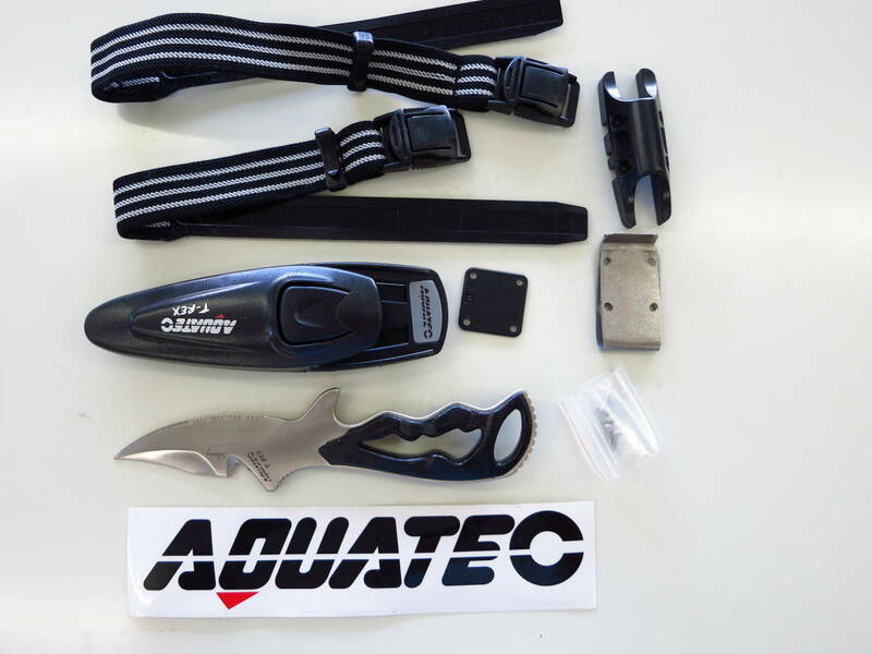 【1回使用のみ】AQUATEC T-REXダイバーナイフ