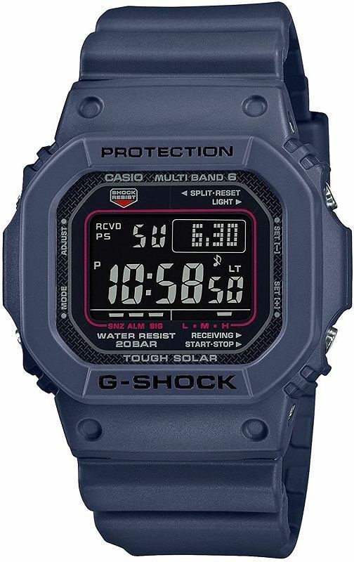 CASIO カシオ 腕時計 G-SHOCK　GW-M5610U-2JF　電波ソーラー デジタル タフソーラー スクエア　ネイビー