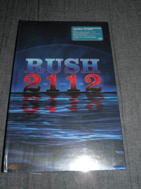 即決 新品 RUSH / 2112 in 2012 -2 Disc Super Deluxe Edition (CD + 5.1 Audio Blu-Ray SUPER Deluxe Edition)