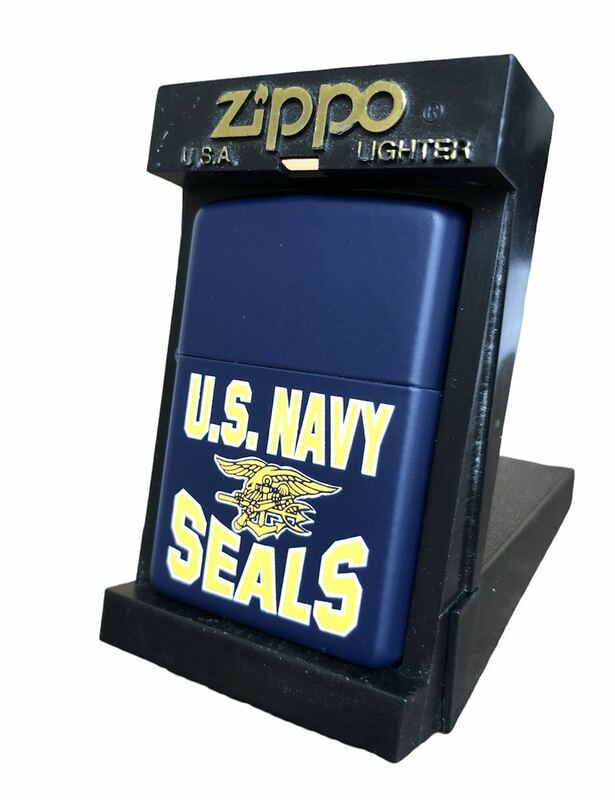 Zippo/ジッポ　U.S.NAVY SEALS BRADFORD.PA.MADE IN U.S.A. 現状渡し　ジッポライター　未使用品