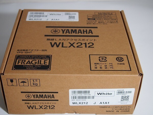 【未使用品】YAMAHA 無線LANアクセスポイント WLX212　ホワイト　[TM1325]