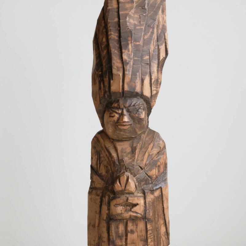 仏像 木彫り 木製彫刻 インテリア 飾り オブジェ 置物 木彫