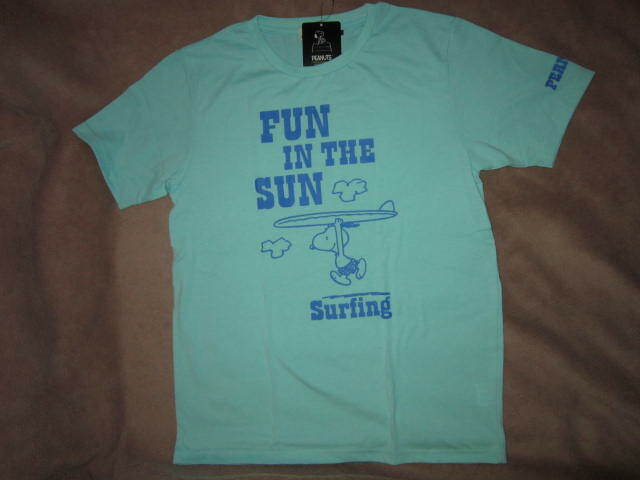 新品！ 超レア！ スヌーピー SURF Tシャツ L　サーフ サーフィン サーファー