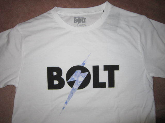 新品！ LightningBolt ライトニングボルト デカロゴ 半袖 Tシャツ 白 L サーファー サーフ SURF サーフィン bolt