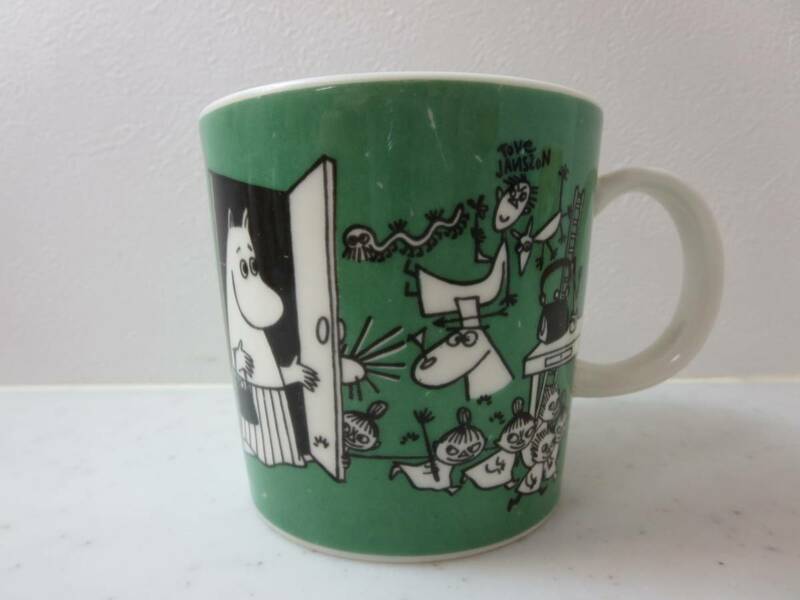 【希少!】ARABIA Moomin mug Drawing1996-2002'