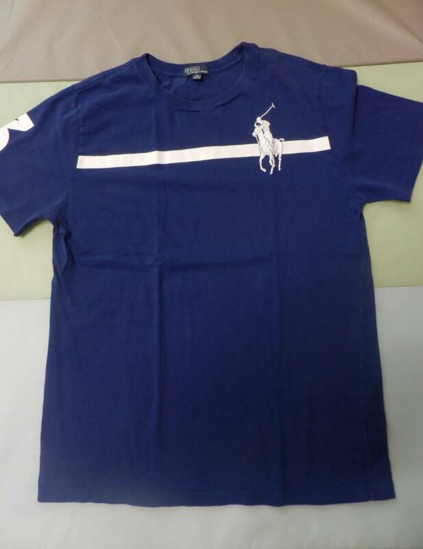 Polo ポロ ラルフローレン Ralph Lauren Pony ビッグ ポニー Tシャツ 170/(165/88) 所有者Mサイズ ユニセックス可 正規品