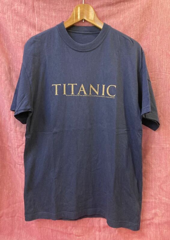 ヴィンテージ 90s タイタニック TITANIC 97年製 プロモーション用 非売品 映画 Tシャツ レオナルド・ディカプリオ Leonardo DiCaprio