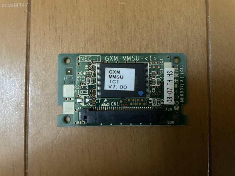 ★☆2中古★NTT メインメモリサブユニット GXM-MMSU-(1) V7.00☆★