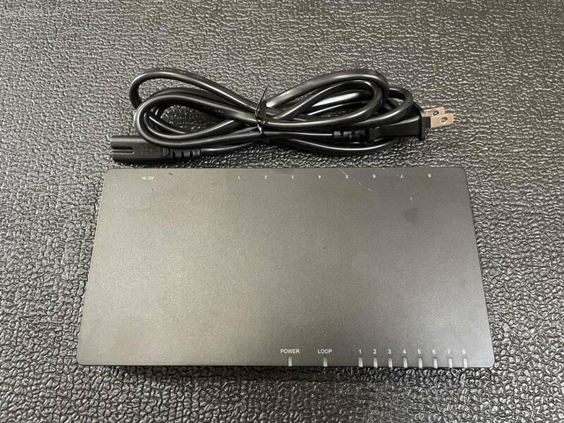 ★☆中古★BUFFALO 1000/100/10MスイッチングHub　8ポート LSW5-GT-8NP_BK☆★