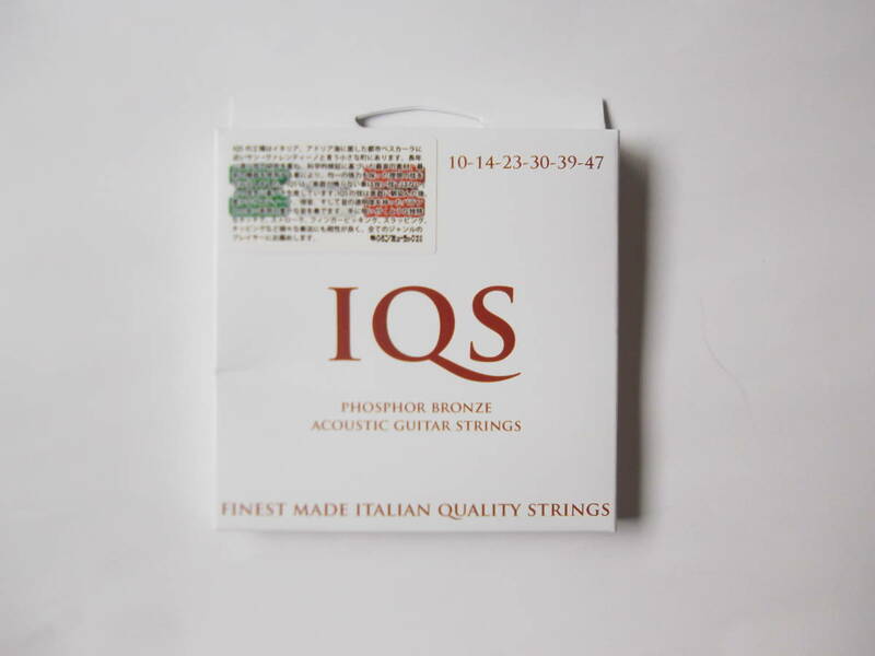 ★アコースティックギター弦　ＩＱＳ　ＰＨＯＳＰＨＯＲ　ＢＲＯＮＺＥ　１本　新品