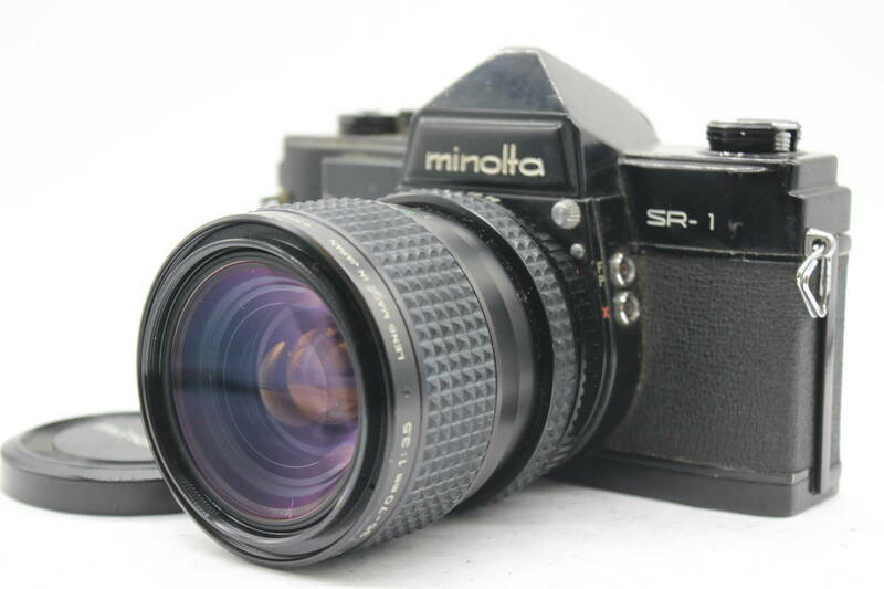 ★実用美品★ ミノルタ Minolta SR-1 ブラックボディ MD Zoom Rokkor 35-70mm F3.5 ボディレンズセット 7232