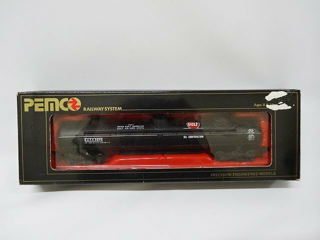 《D》鉄道模型 PEMCO 3451-034 タンクカー GULF ジャンク品 レトロ