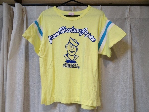 希少 80年代 ビンテージ 日本製 HUDSON JAPAN セーラーズ SAILORS 当時物 オリジナル Tシャツ レトロ