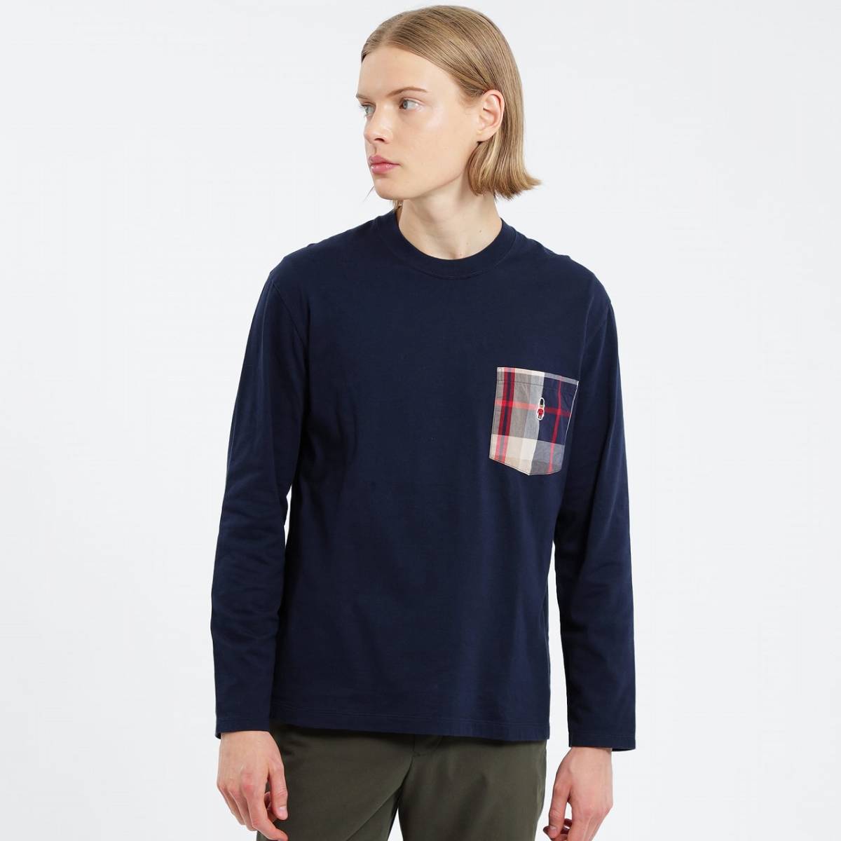マッキントッシュ フィロソフィー バッキンガムベア クルーネックロングTEE MENS H1P-12-854-29 BUCKINGHAM BEAR CREW NECK LONG TEE L