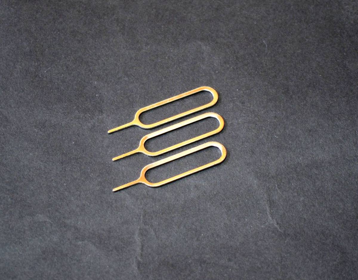 SD SIM スロット用ピン 3本セット 送料無料