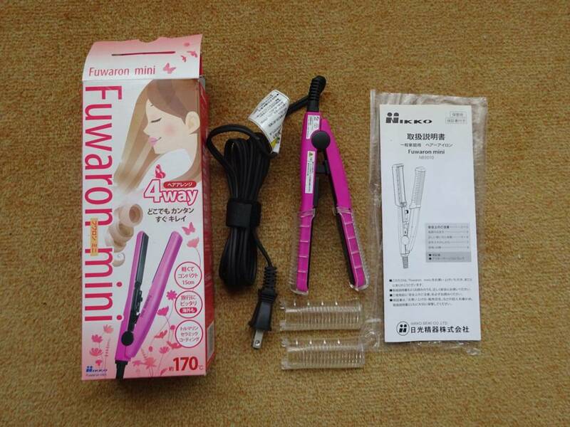 NikkoヘアーアイロンFuwaron mini NB3010