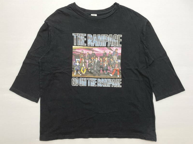 ザ ランページ THE RAMPAGE ツアーTシャツ バンドTシャツ　　 GO ON THE RAMPAGE 2017-2018 石瀬4431