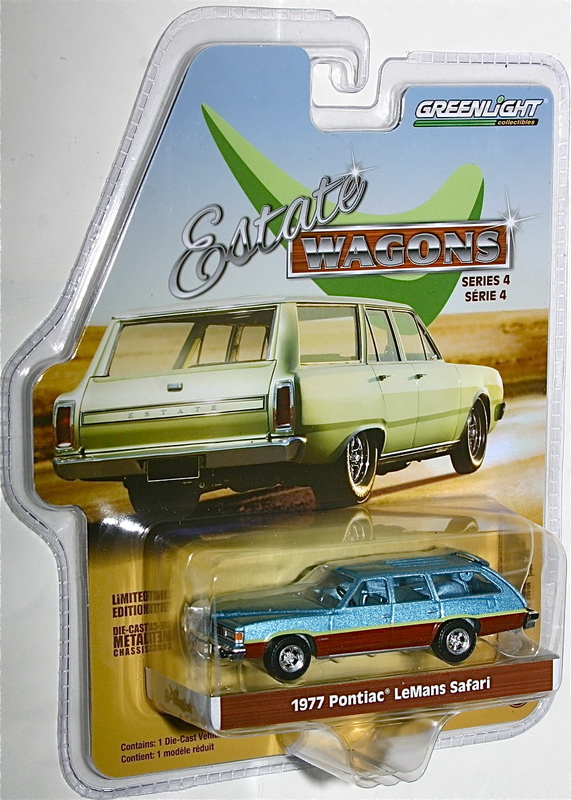 Greenlight 1/64 1977 Pontiac Lemans Safari ポンティアック ルマン サファリ エステート ワゴン メタブルー グリーンライト