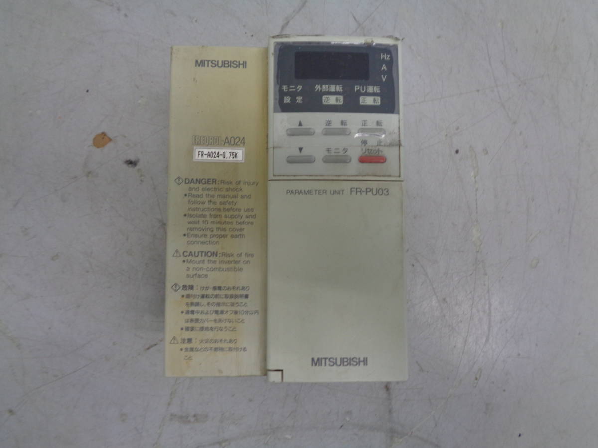 MK6007 MITSUBISHI インバーター FR-A024-0.75KP