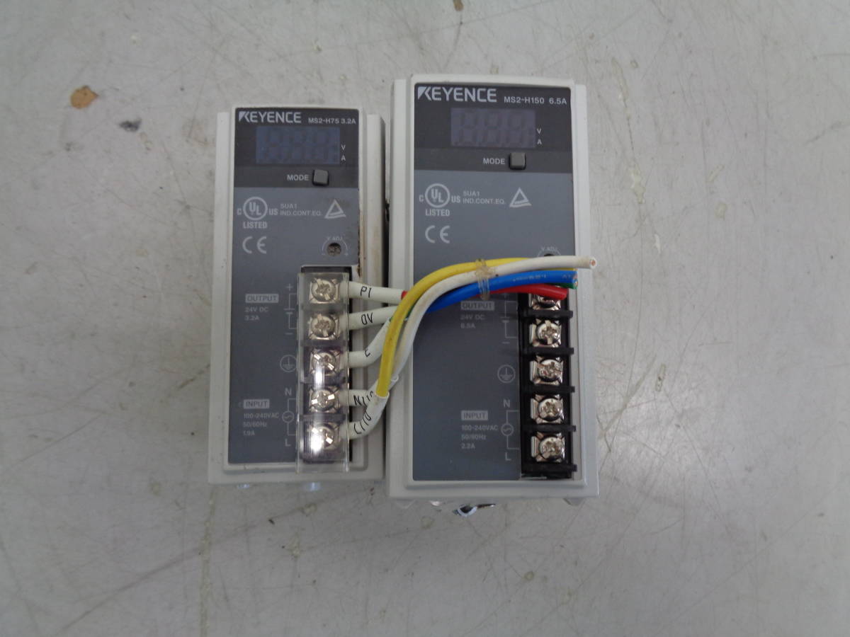 MK6074 KEYENCE キーエンス MS2-H75 3.2A / MS2-H150 スイッチング電源