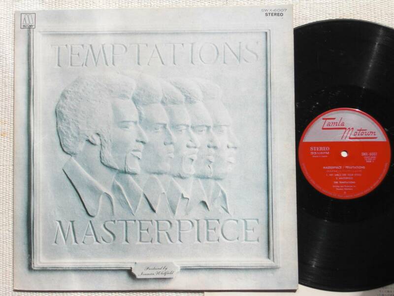 日本盤LP The Temptations ／ Masterpiece （ Tamla Motown SWX - 6007）☆