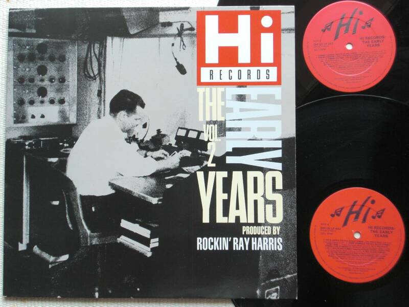 UK盤２LP VA. ／ Hi Records - The Early Years: Vol. 2 JerryJaye,TommyTucker,NarvelFelts,GeneSimm(Hi Records UK LP 442 ）　