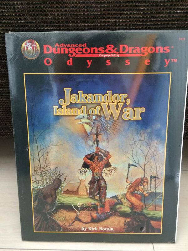 英版 AD&D - Odyssey - Jakandor Isle of War - 9511