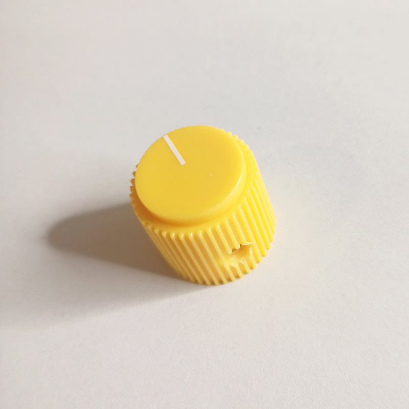 リッペルノブ　おしゃれ質感　黄色　YELLOW 6.35mm