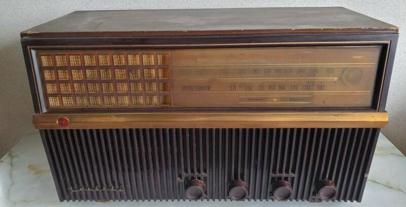 「レトロ」 マツダ 真空管ラジオ 7RA-32 製造年 昭和29年～30年程