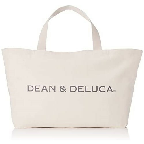 DEAN&DELUCA ビッグトートバッグ ナチュラル 新品 内ポケット付き 大容量 買い物袋 エコバッグ 未使用品