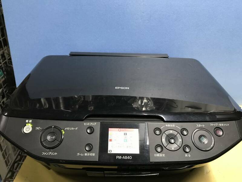 ◎ヤYS739-S739★通電のみ確認　EPSON エプソン PM-A840 A4 複合機 A4 インクジェットプリンター