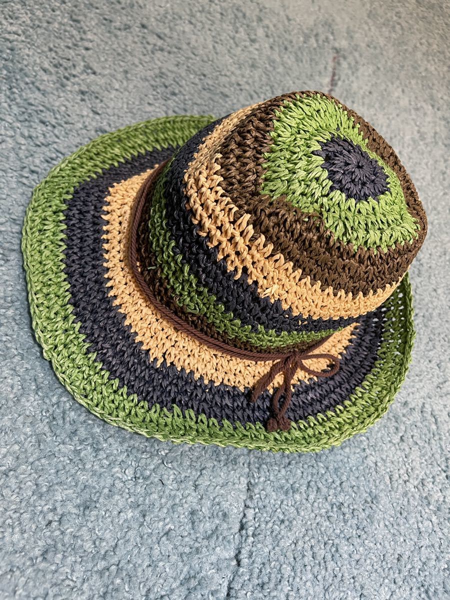 F O KIDS ペーパーハット　48センチ　なつ麦わら帽子 