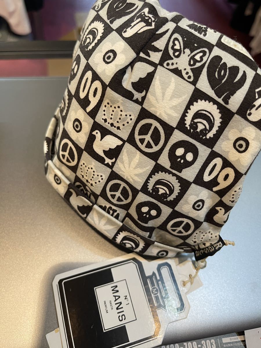 アウトレット　MANIS ガンジャandスカル　ワッチキャップ　BABY 