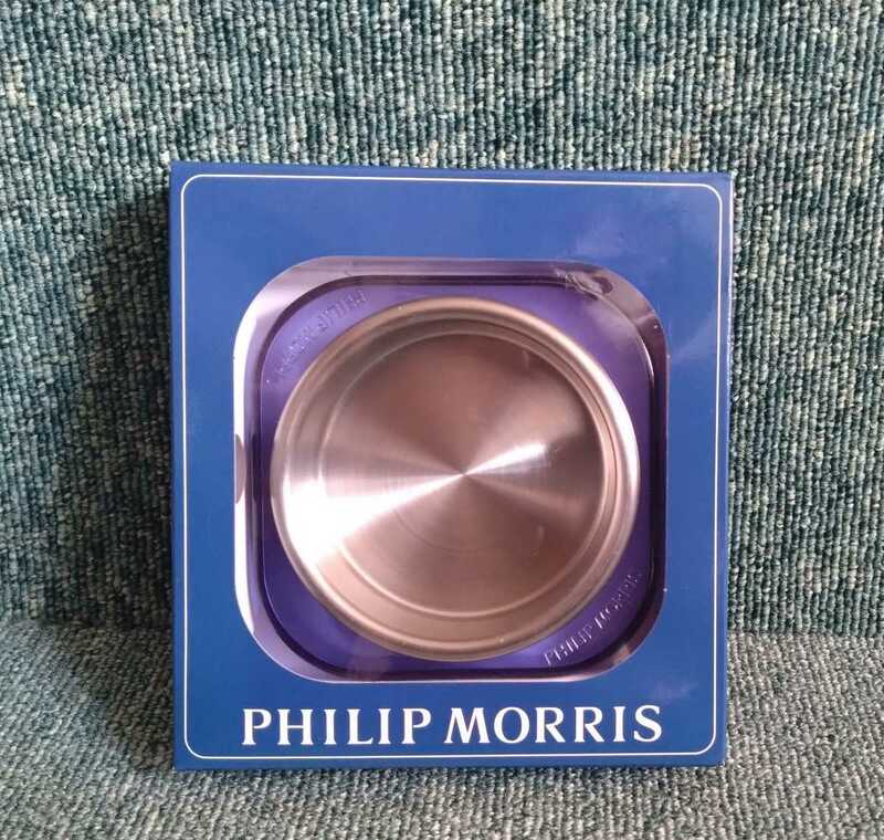 ノベルティ 試供品 おまけ PHILIP MORRIS フィリップ・モリス 灰皿 アシュトレイ 未開封 未使用品 