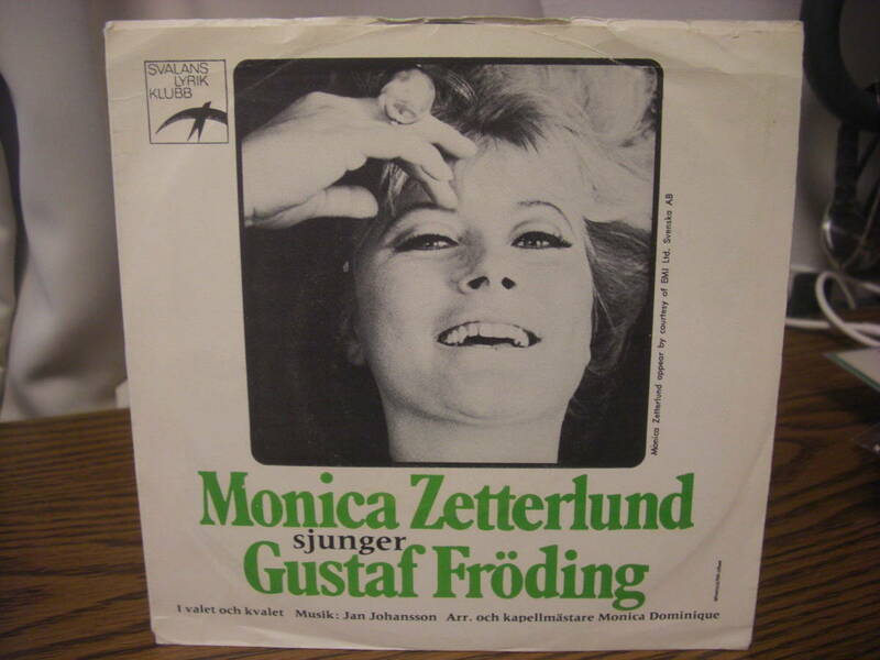 Monica Zetterlund/sjunger Gustaf Froding