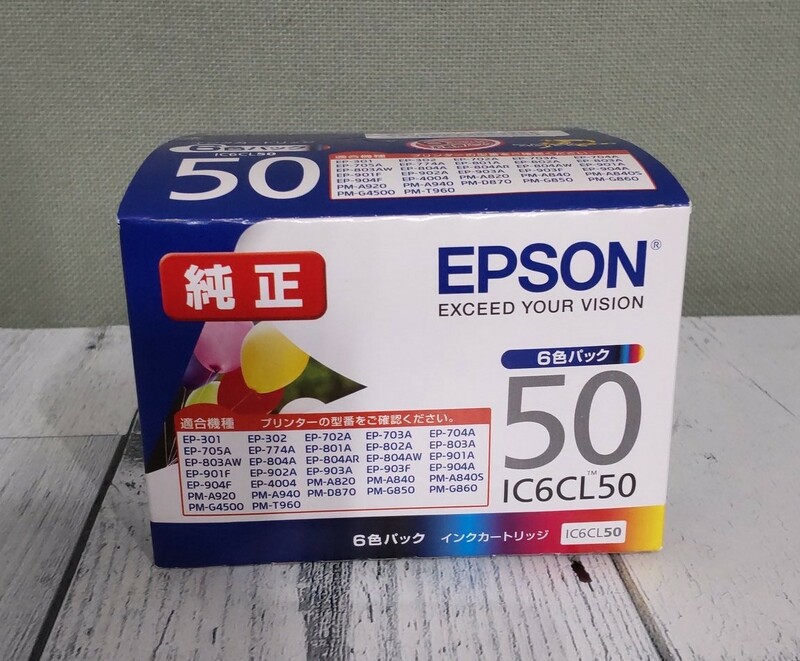 EPSON 純正インクカートリッジ IC6CL50 6色パック